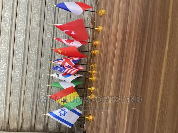 Original Mini Flags With Gold Base at Cool Price · Photo 1