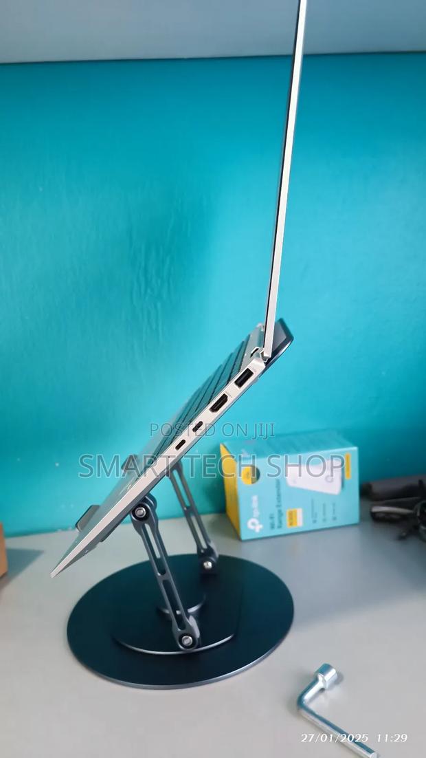 360 Rotating Adjustable Foldable Aluminium Laptop Stand · Photo 3