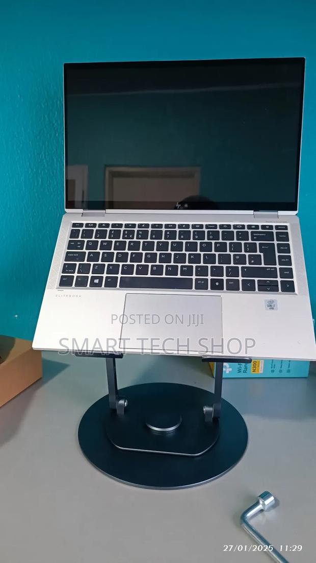 360 Rotating Adjustable Foldable Aluminium Laptop Stand · Photo 4