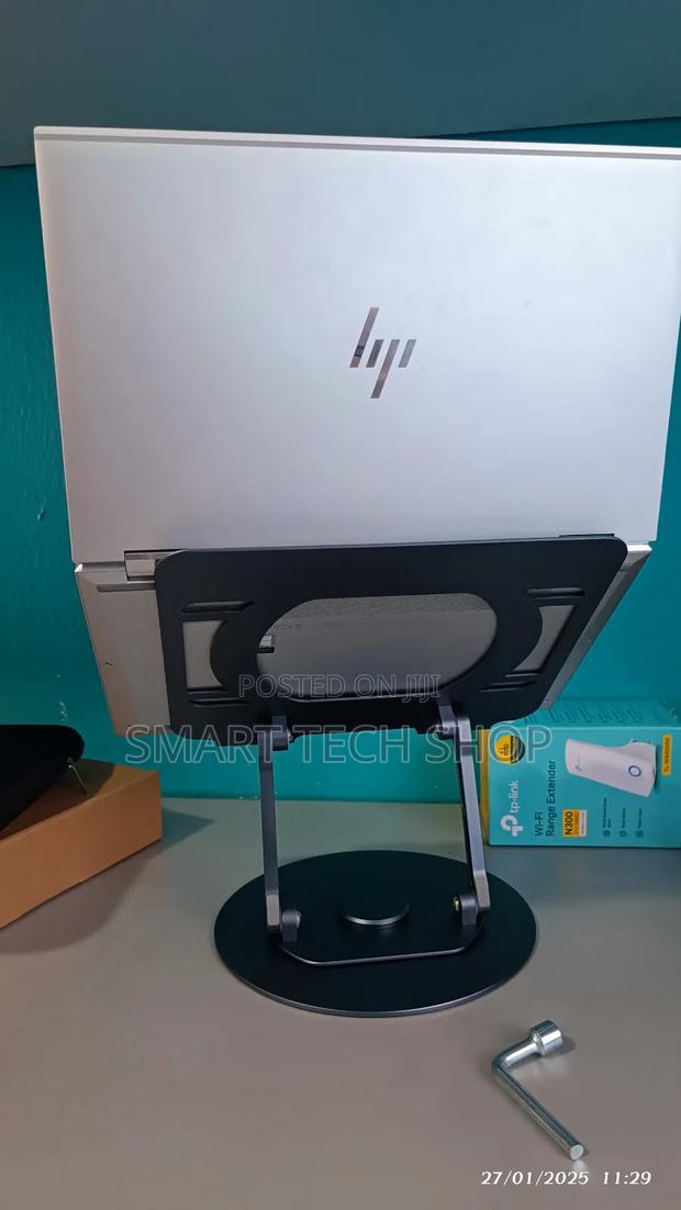 360 Rotating Adjustable Foldable Aluminium Laptop Stand · Photo 6