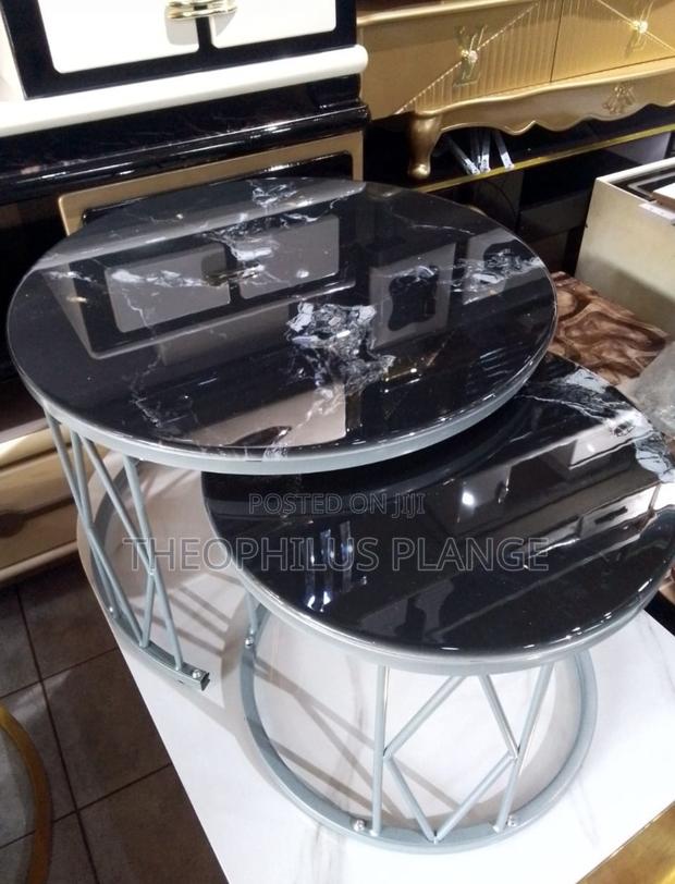 2 in 1 Mable Center Table , Coffee Table Black and Ash · Photo 1