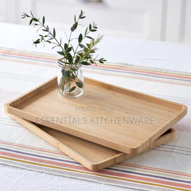 Bamboo Serving Tray · Photo 1