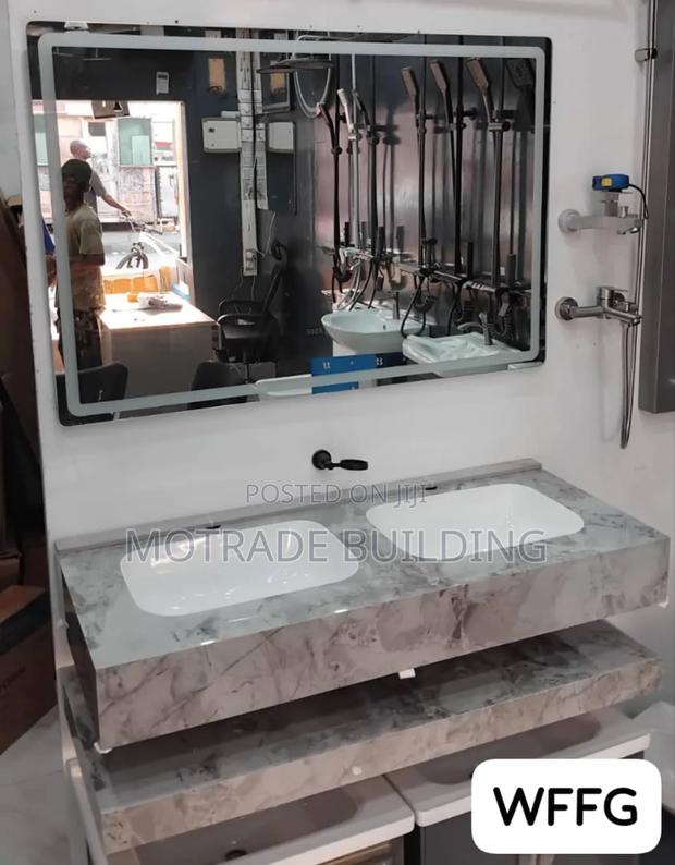 Double Bowl Cabinet Basin (120 Cm ) · Photo 1