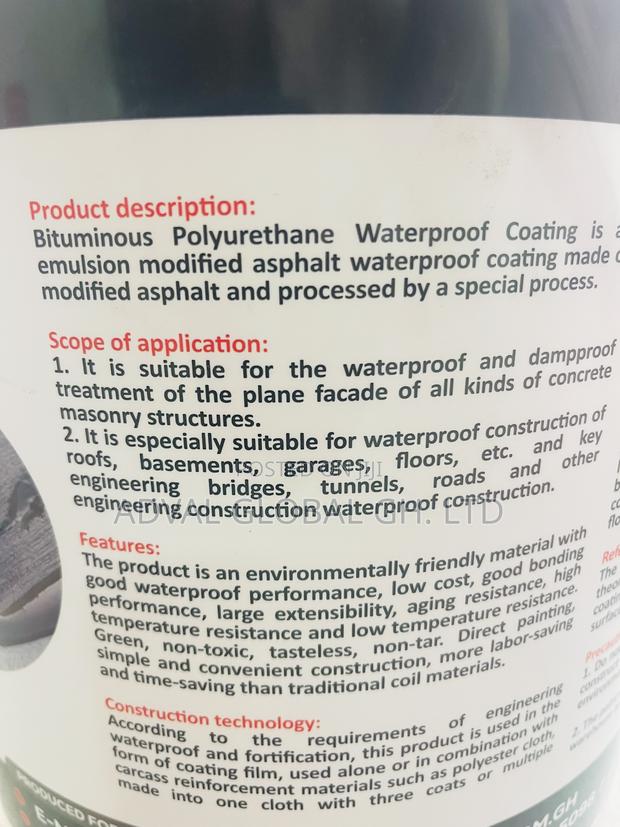 Bituminous Polyurethane (Waterproof Coating) · Photo 4