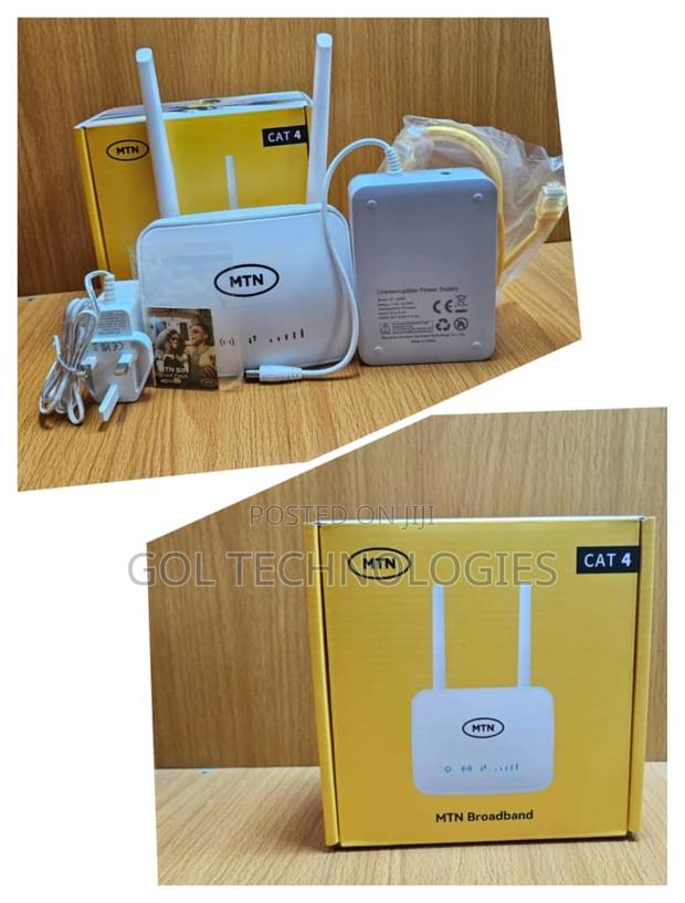 4G Router Universal Sim Router ZTE With Power Bank · Photo 1