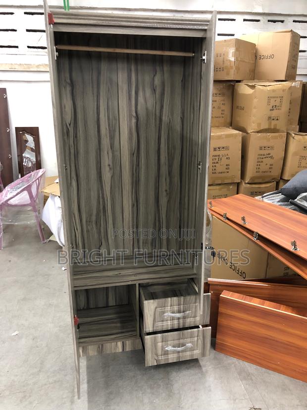 Foreign Two Doors Wardrobe With Mirror and Drowners · Photo 2