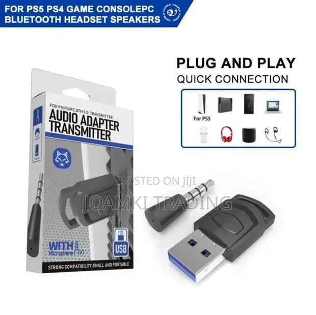 Bluetooth Audio Transmitter Adapter for Ps5, Ps4, Game Console, PC · Photo 1