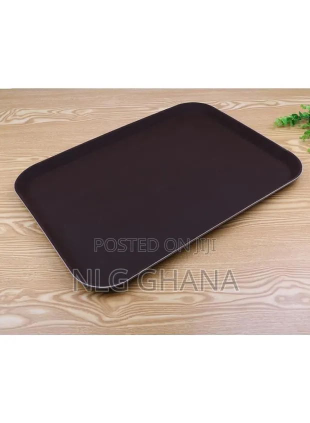 Rectangular Anti-Slip Food Tray for Home, Cafeteria. Ghx3729 · Photo 1