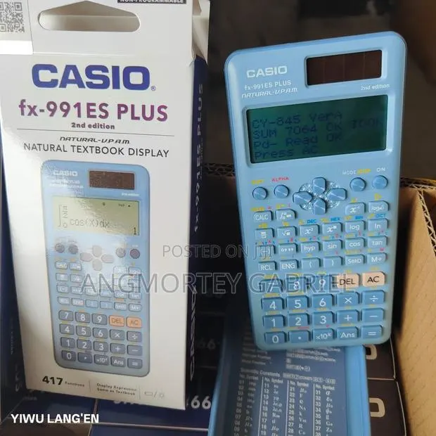 Casio Scientific Calculators 2nd Edition Blue · Photo 1