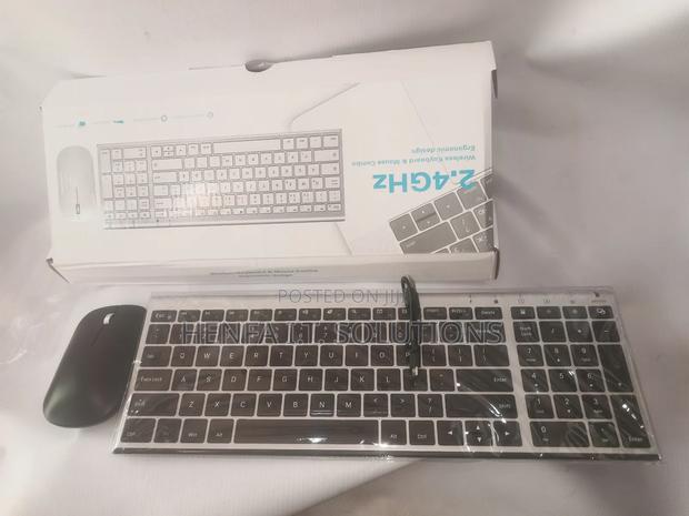 Rechargeable Wireless Keyboard and Mouse · Photo 1