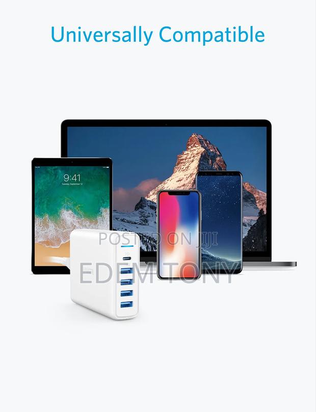 Anker 60w 5-Port Charger With Usb-C · Photo 4