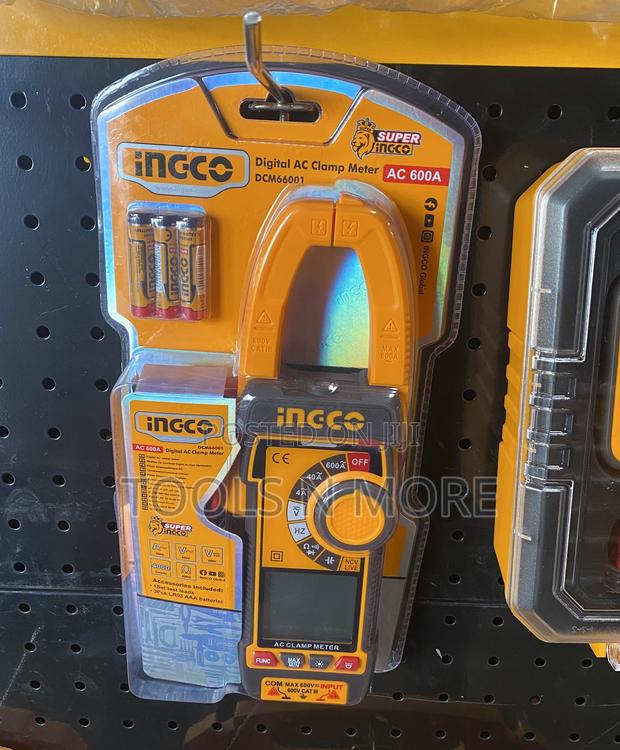 Ingco Digital AC Clamp Meter 600A (Dcm66001) · Photo 1