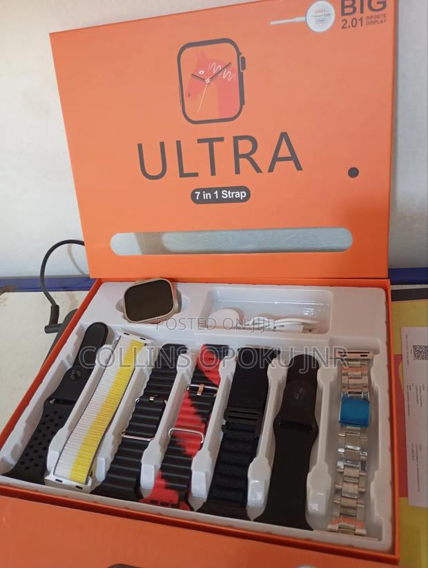 Modern Smart Watch Ultra 7 in 1 Strap Combo · Photo 1