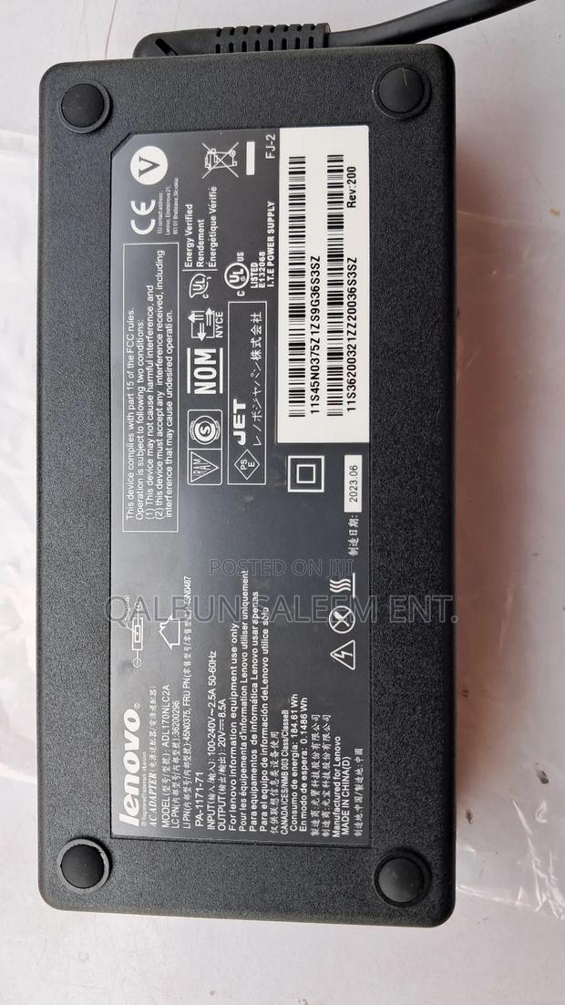 Brand-New Original Lenovo USB 20V 8.5A 170W Laptop Charger · Photo 4