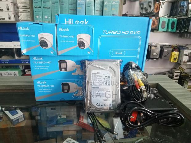Hilook 4ch Complete Kit 2mp Full Color With Audio Camera · Photo 1