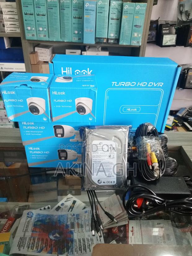 Hilook 4ch Complete Kit 2mp Full Color With Audio Camera · Photo 2