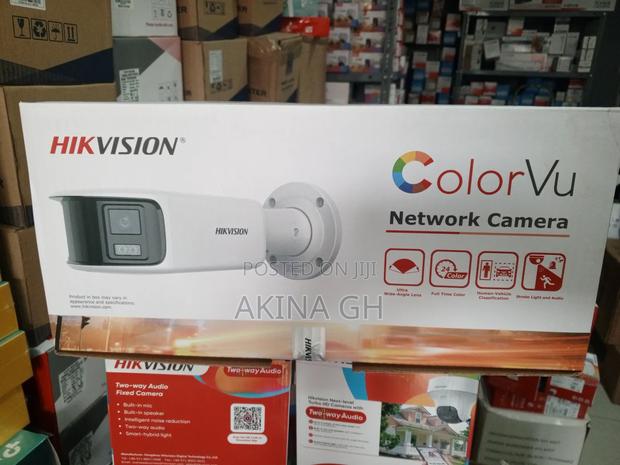 Hikvision 4MP Panoramic Colorvu Fixed Bullet 180° IP Camera · Photo 1