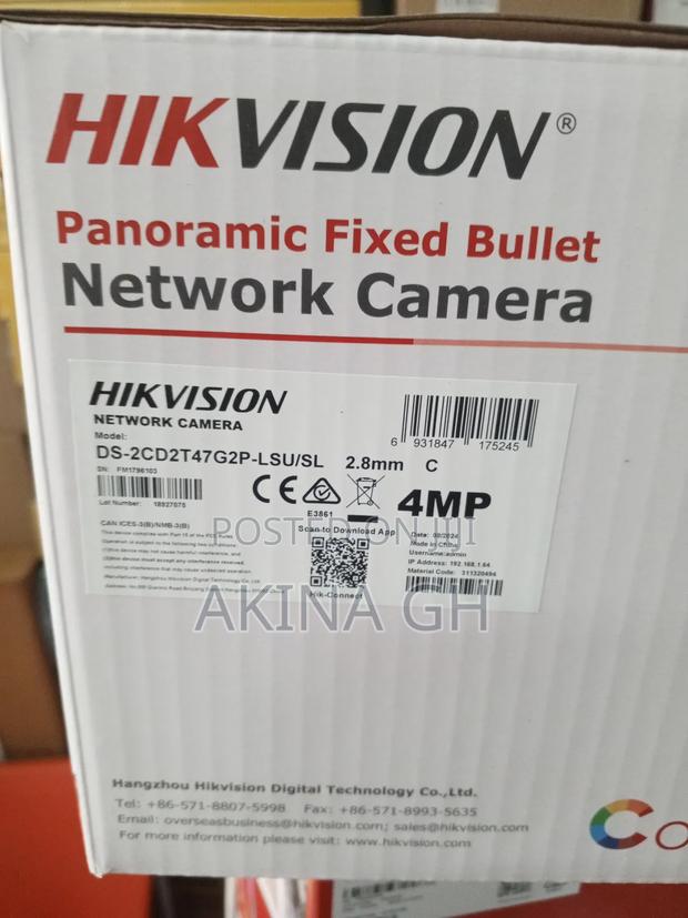 Hikvision 4MP Panoramic Colorvu Fixed Bullet 180° IP Camera · Photo 3