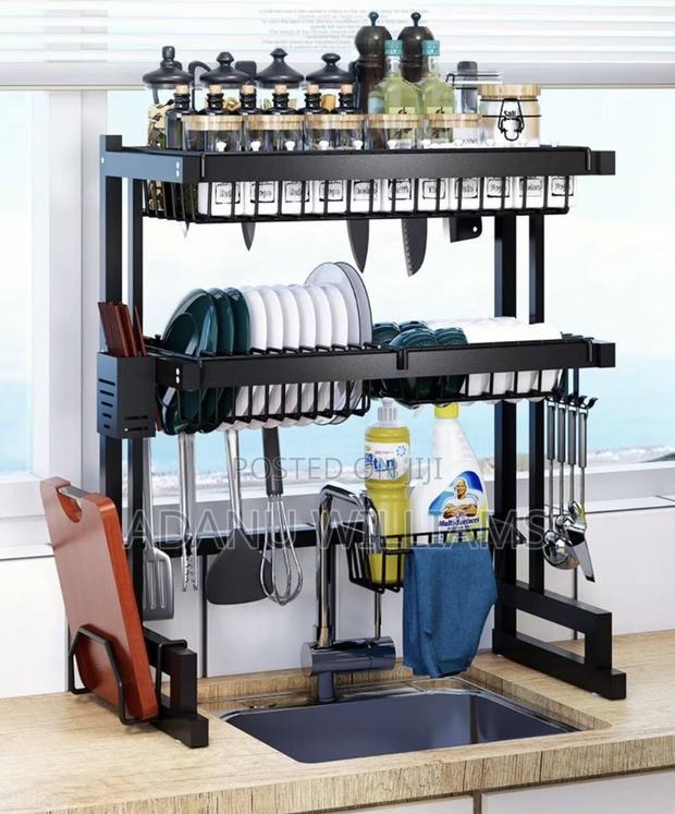 High Quality 3 Tier Over the Sink Drying Rack ( Large) · Photo 1