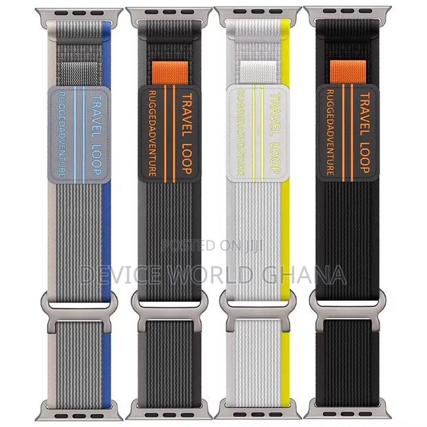 Travel Nylon Loop Strap/ Band for Apple Watch Series 1-10 · Photo 1