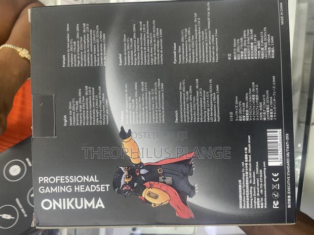 Professional Gaming Headset/ K1B Onikuma · Photo 2