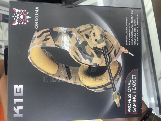 Professional Gaming Headset/ K1B Onikuma · Photo 1