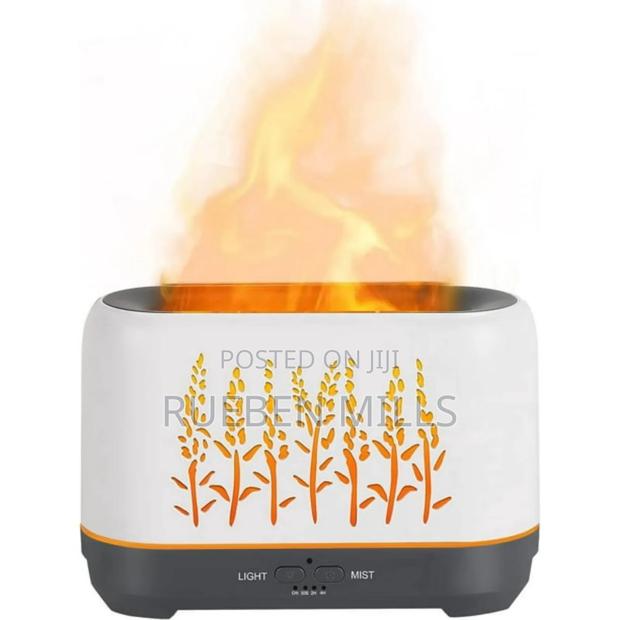 Fire Flame Aromatherapy Essential Oils Diffuser Humidifier · Photo 1