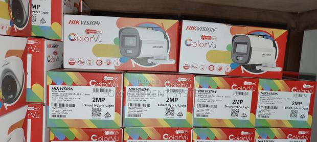 Hikvision Analog Cam 2mp Smart Hybrid Light Colorvu Audio · Photo 1