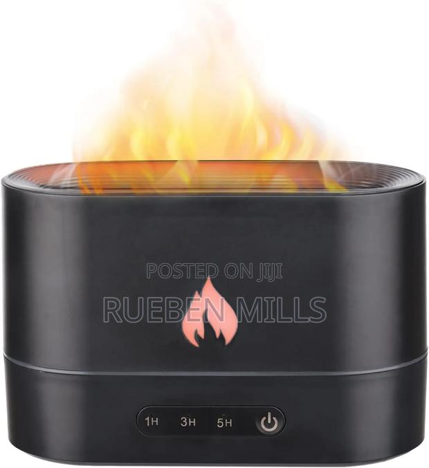 Colorful Flame Fire Diffuser Humidifier · Photo 1