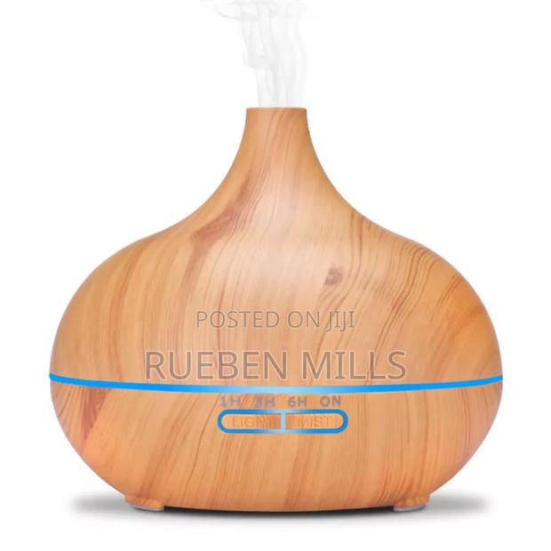 Wood Grain Modern Aromatherapy Diffuser Air Freshener · Photo 1