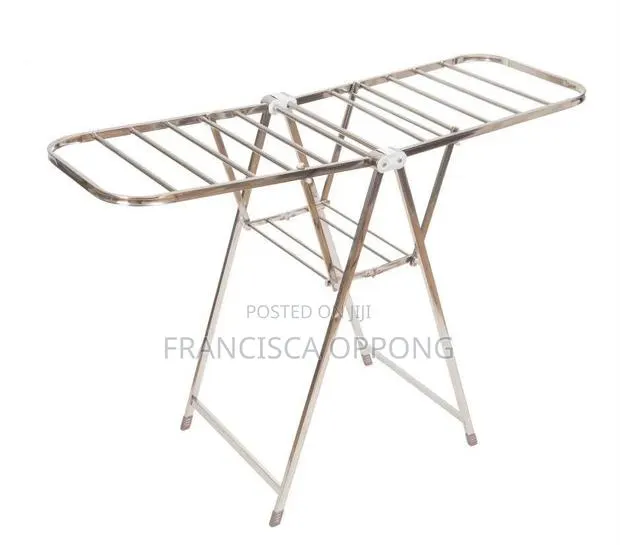 Stainless Steel Foldable Clothes Drying Rack · Photo 1