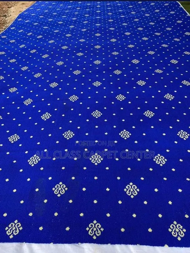 Blue Design Floor Carpet (Think) · Photo 1