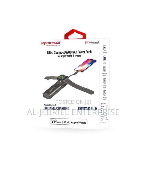 Ultra-Compact 6700mah Promate AURAWATCH Multi Powerbank · Photo 2