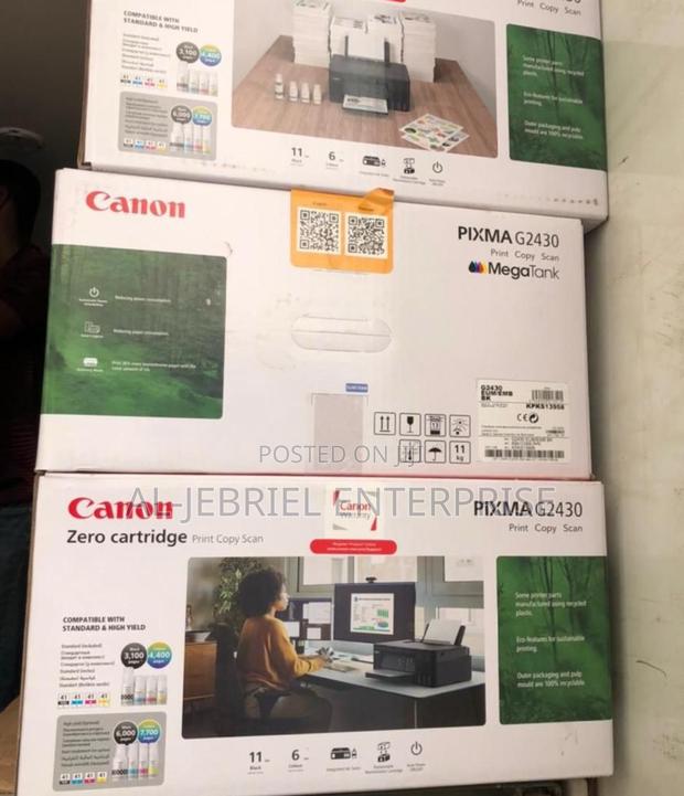 Mega-Tank Canon PIXMA G2430 (Print,Scan Copy ) Printer · Photo 1