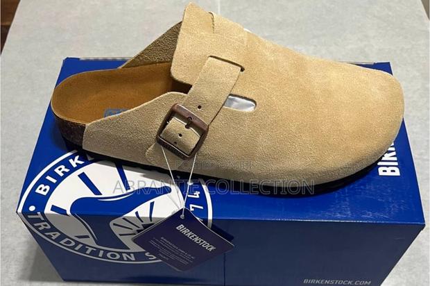 Birkenstock Boston Suede Brown · Photo 2