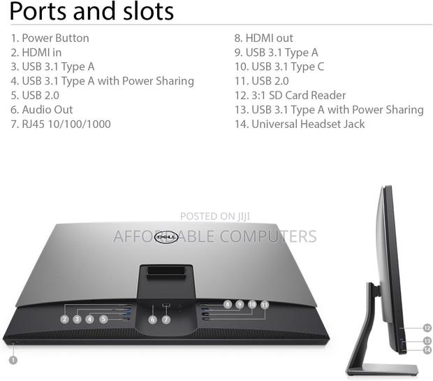 New Desktop Computer Dell Inspiron One 2205 16GB AMD Ryzen 7 SSD 512GB · Photo 2