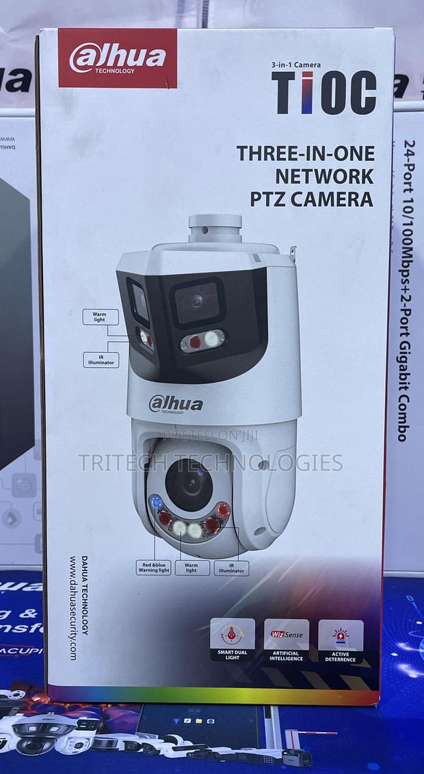 Dahua 3 in 1 Camera 8+4mp 25x Tioc Network Panoramic PTZ Cam · Photo 1