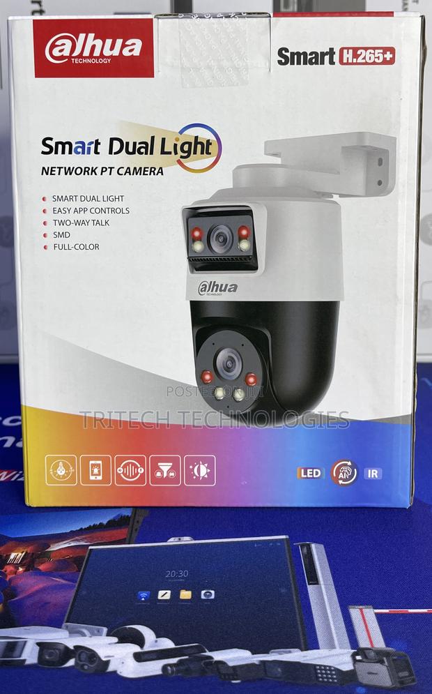 Dahua Ip Mini PTZ 2+2mp Dual Light Sdt2a200-2f-Nb-a-Pv · Photo 1