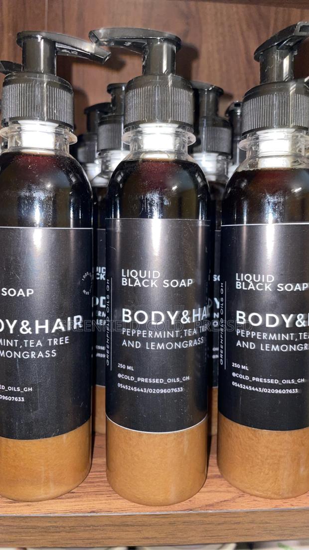 Raw Organic Liquid Black Soap · Photo 2