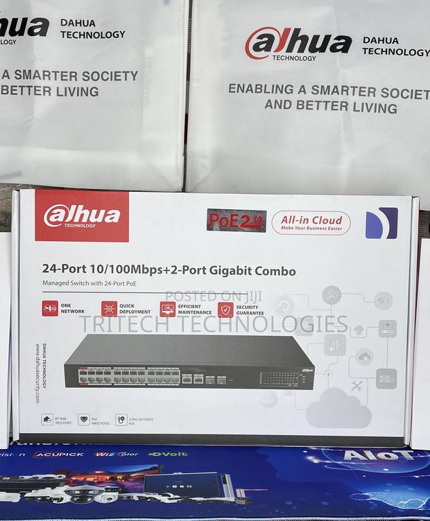 Dahua 24port Poe Cloud Managed Switch DH-CS4226-24ET-375 · Photo 4