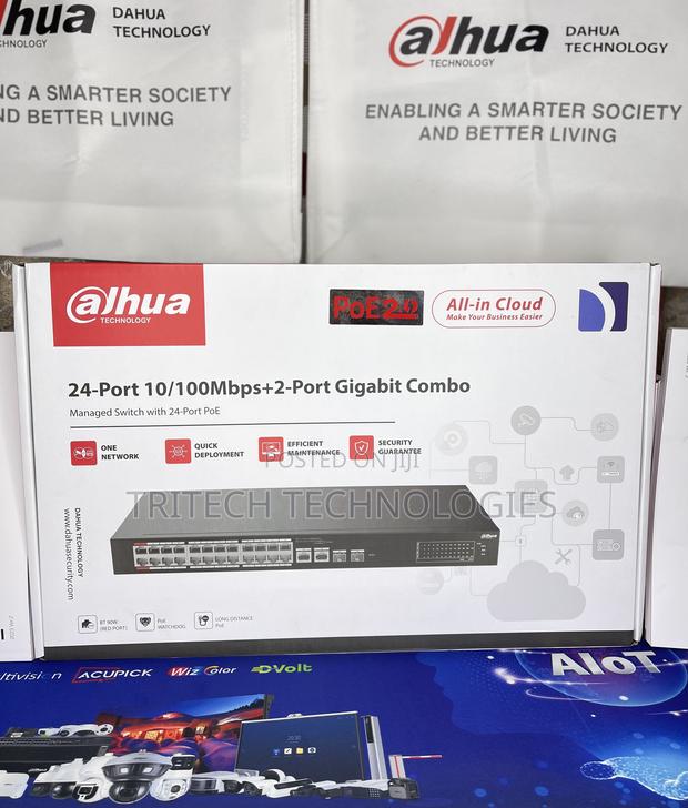 Dahua 24port Poe Cloud Managed Switch DH-CS4226-24ET-375 · Photo 2