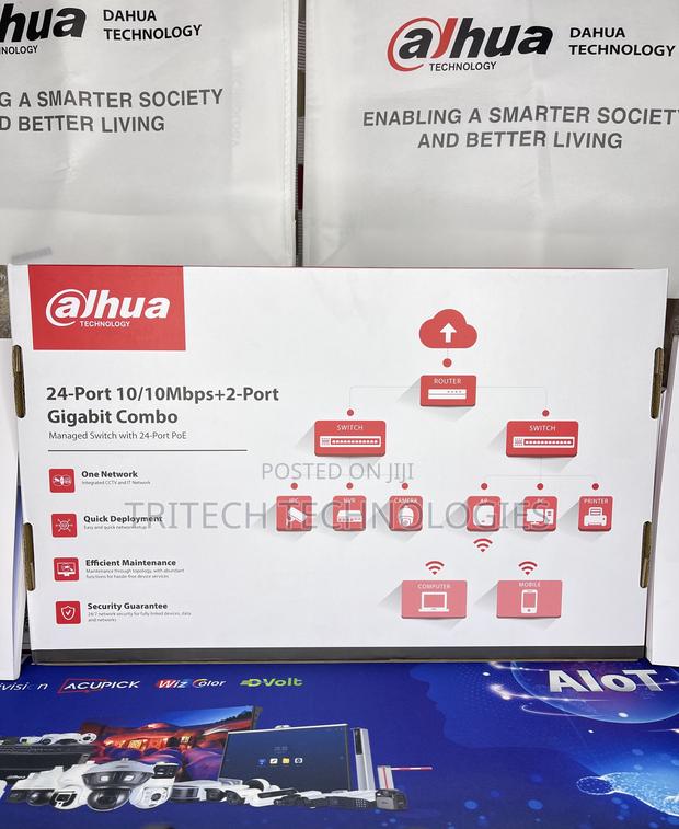 Dahua 24port Poe Cloud Managed Switch DH-CS4226-24ET-375 · Photo 3