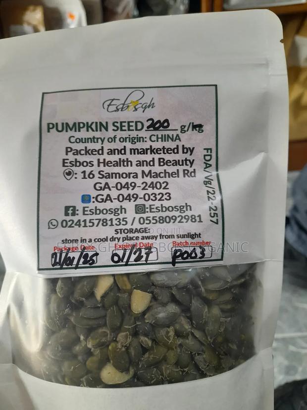 Organic Pumpkin Seeds · Photo 1