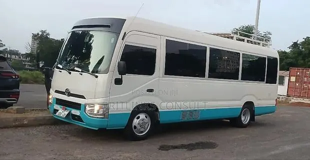 30 Seater Toyota Coaster Bus Available for Rentals Book Now! · Photo 1