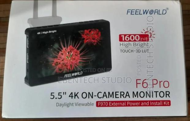 Feelworld F6 Pro Field Monitor on Camera Monitor · Photo 1