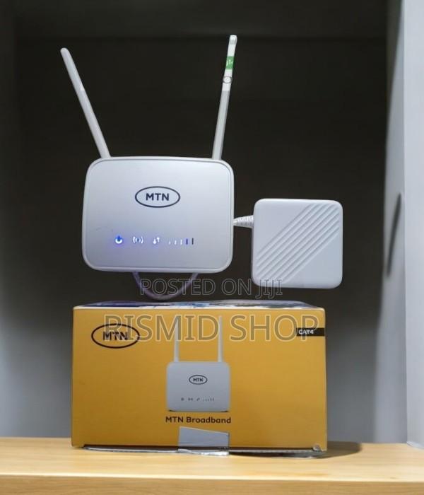 MTN Universal Broadband 4G Router + Backup Battery - White · Photo 1