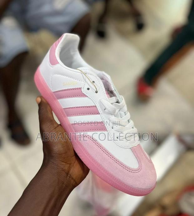 Adidas Samba White/Pink for Ladies · Photo 2