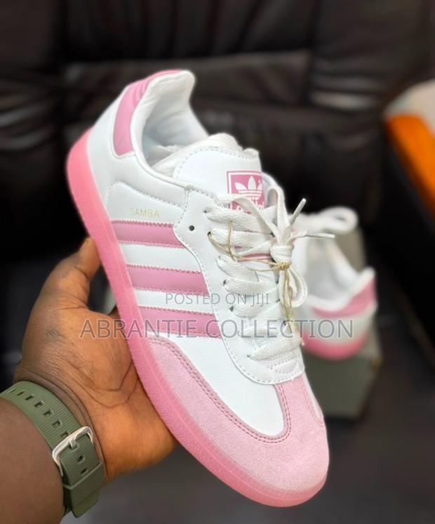 Adidas Samba White/Pink for Ladies · Photo 1