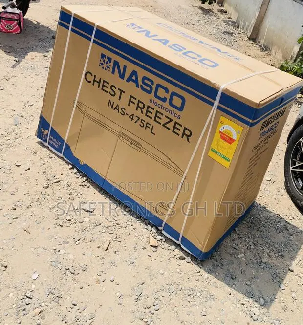 Newly Virtual * 400L Nasco 1 Door Nas475fl Black Freezer · Photo 1