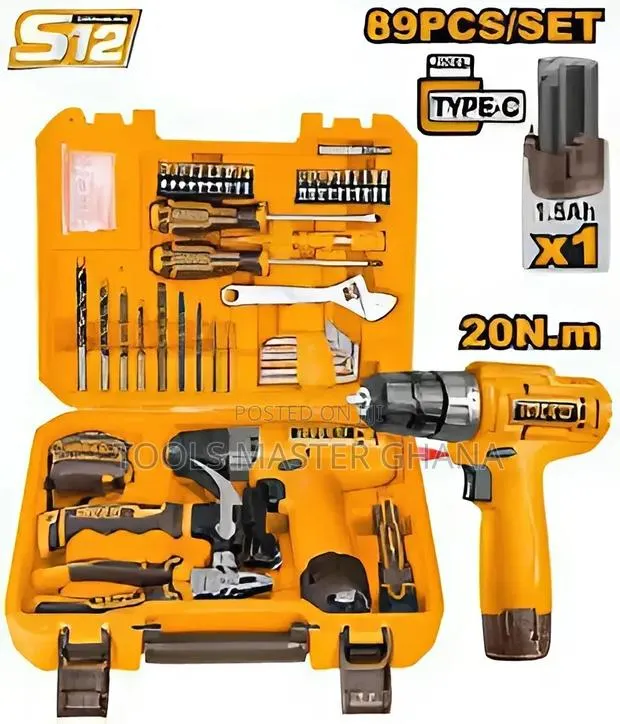 89 Pcs Tools Set - Hkthp10891 · Photo 1